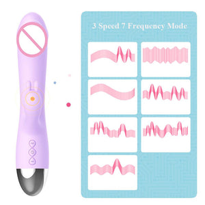 House Of Dasein Leten Rabbit Vibrator G Spot Clitoris Super Soft Massager Stimulator