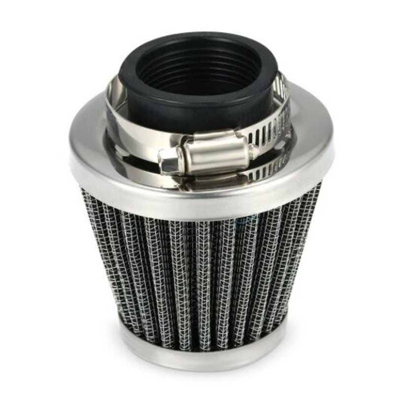 35Mm Steel Air Filter Cleaner 50Cc 110Cc 125Cc Silver