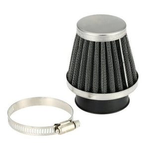 35Mm Steel Air Filter Cleaner 50Cc 110Cc 125Cc Silver