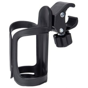 360 Degrees Rotation Holder For Wheelchair Bike Baby Stroller Cup Black