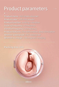 Double Wearable Sucking Vibrator Clit G Spot Stimulation