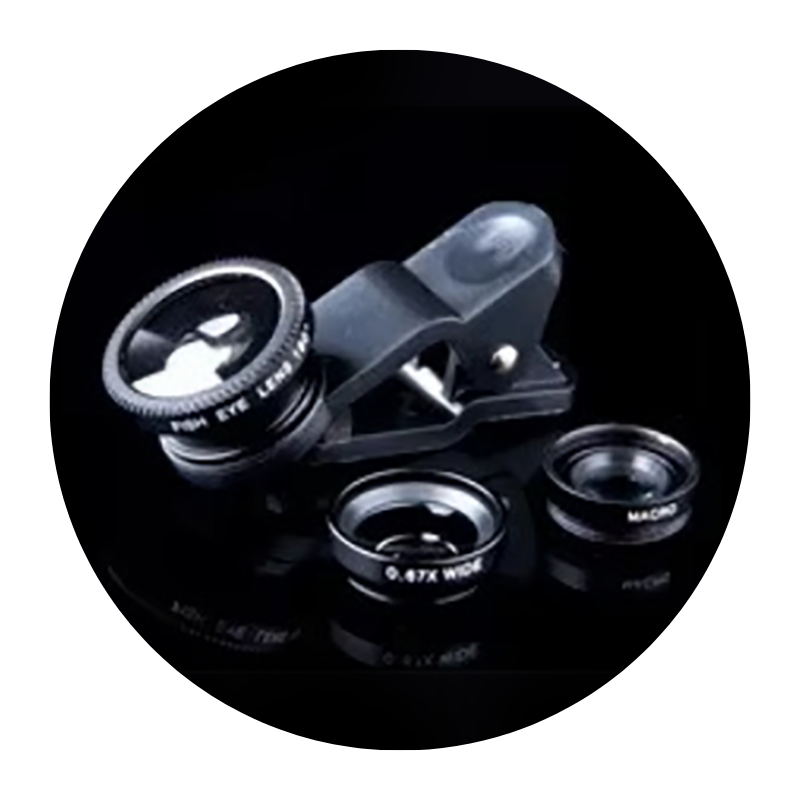 Phone Lens Fisheye 0.67X Wide Angle Zoom Camera Kit For Photography Enthusiasts