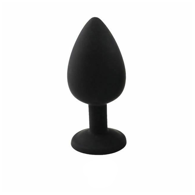 House Of Dasein 3 Set Silicone Crystal Jewel Butt Plugs Tear Drop Anal