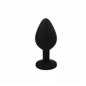 House Of Dasein 3 Set Silicone Crystal Jewel Butt Plugs Tear Drop Anal