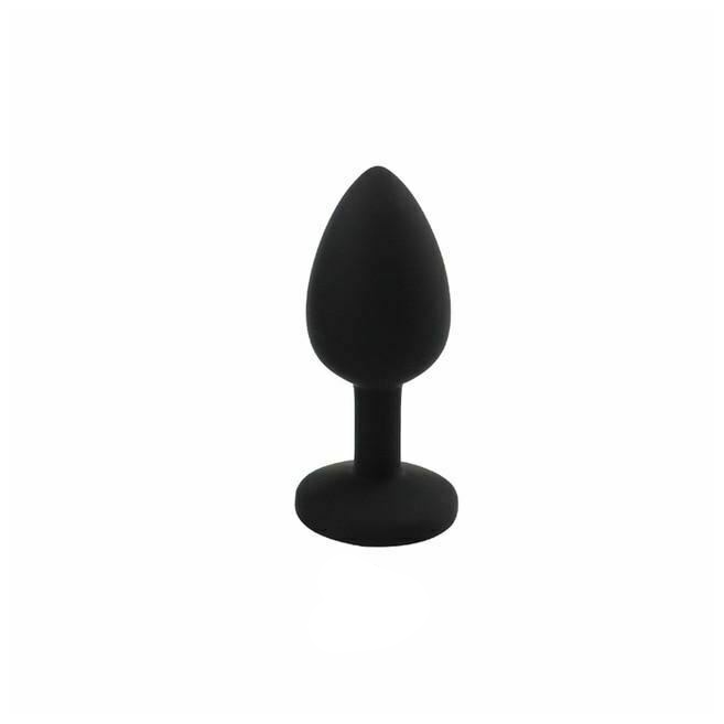House Of Dasein 3 Set Silicone Crystal Jewel Butt Plugs Tear Drop Anal