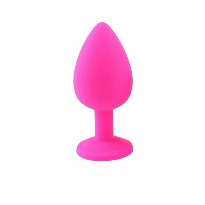 House Of Dasein 3 Set Silicone Crystal Jewel Butt Plugs Tear Drop Anal