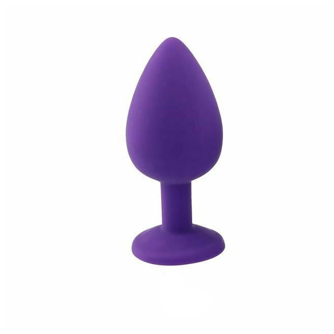House Of Dasein 3 Set Silicone Crystal Jewel Butt Plugs Tear Drop Anal