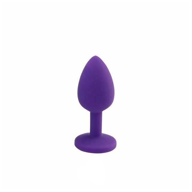 House Of Dasein 3 Set Silicone Crystal Jewel Butt Plugs Tear Drop Anal