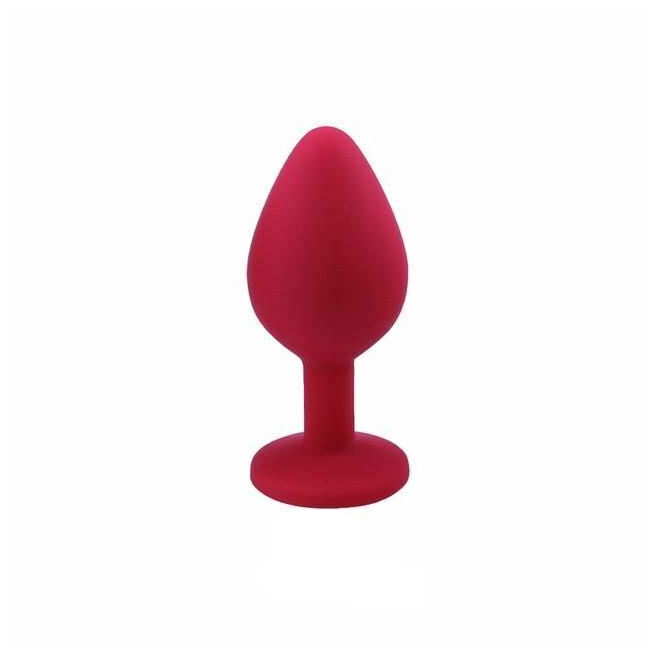 House Of Dasein 3 Set Silicone Crystal Jewel Butt Plugs Tear Drop Anal