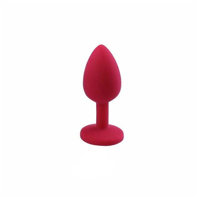 House Of Dasein 3 Set Silicone Crystal Jewel Butt Plugs Tear Drop Anal
