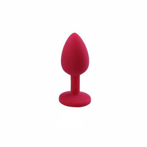 House Of Dasein 3 Set Silicone Crystal Jewel Butt Plugs Tear Drop Anal