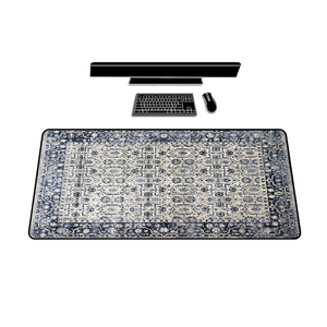 Mouse Pad Light Gray 400 By 800 3 Millimetres Persian Rug Gaming Computer