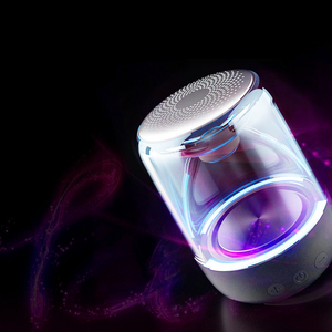 Portable Luminous Mini Led Transparent Wireless Speaker