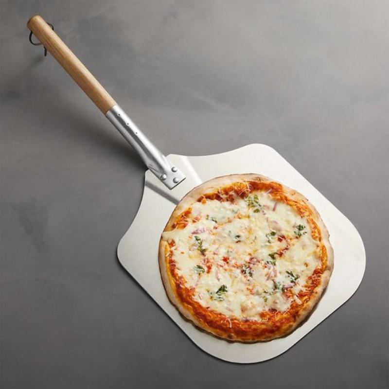 12 By 14 Inch Pizza Spatula With Wooden Handle Bakeware Kitchen Tools