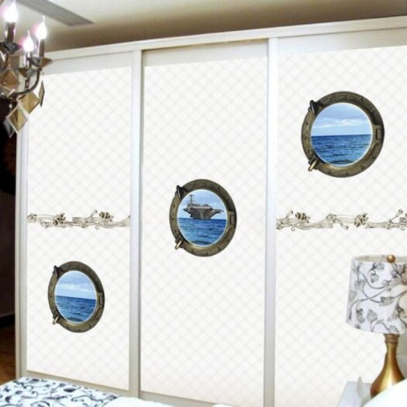 3D Landscape Pvc Wall Stickers Multi B