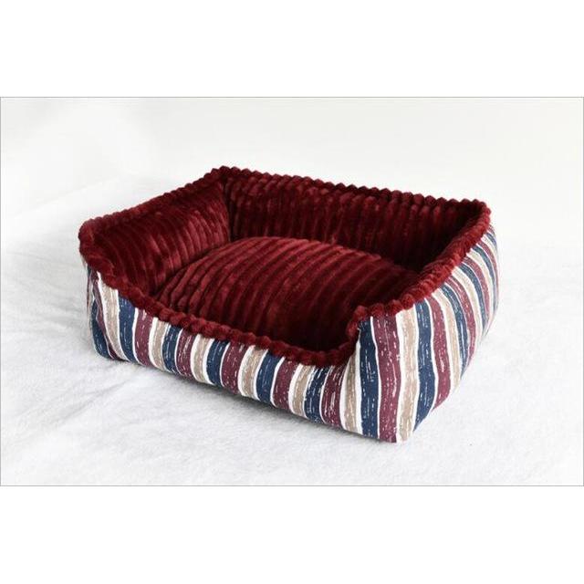 Soft Plush Rectangle Pet Bed