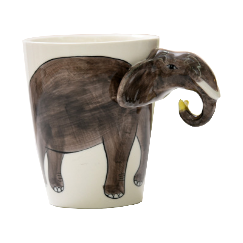 3D Animal Ceramic Mug Or Tumbler Gift Idea