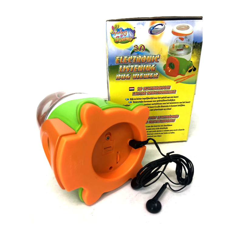 3D Electronic Listening Insect Bug Viewer Science Toy Magnifier 8+