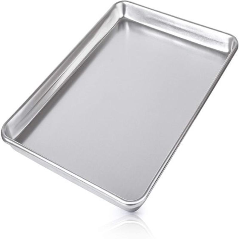 25 By 16 Inch Baking Pan Tray Aluminium Sheet Rectangular Bakeware Kitchen Tools