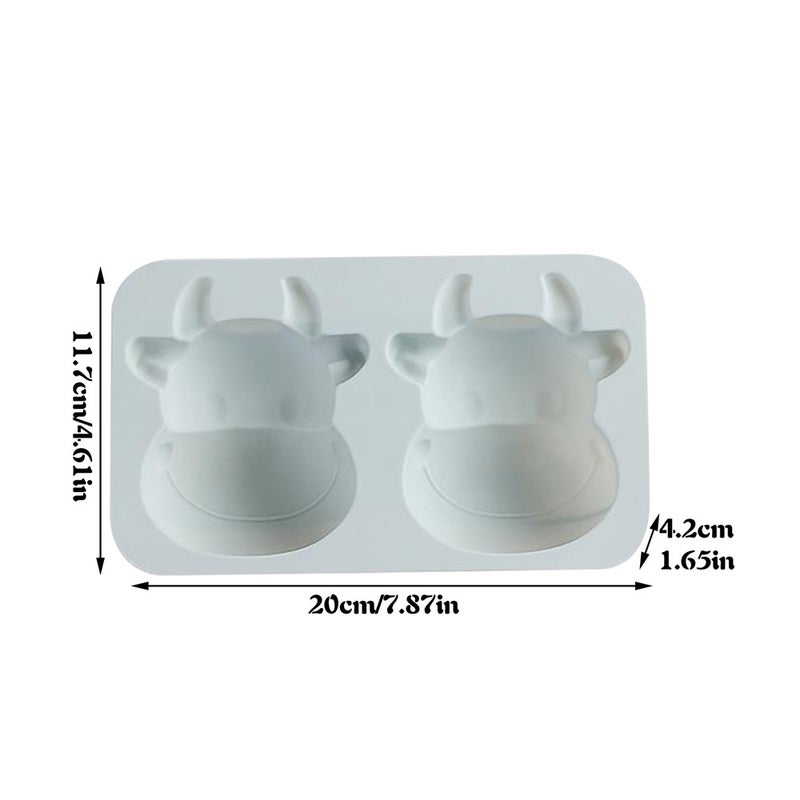 3Pcs Easter 3D Silicone Cake Mold Chocolate Diy Handmade Baking Ice Coffee Fondant Molds