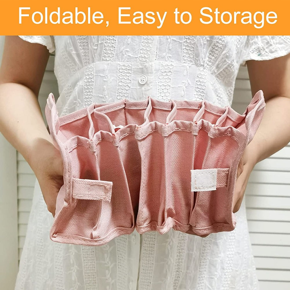 3 Piece Set Foldable Underwear Sock Organizer Drawer Closet Divider