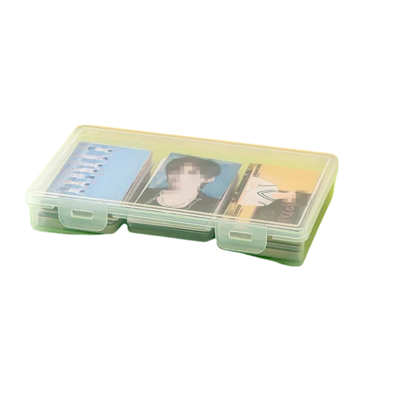 Storage Box 19X11.5X3cm Photocards Collection Organizer For Organisation