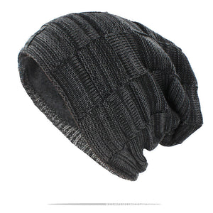 Unisex Warm Winter Outdoor Knitted Casual Beanie Hat