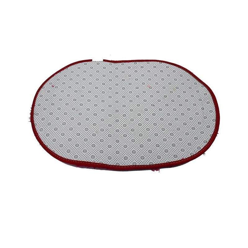 Door Mats 40X60cm Fleece Oval Floor Soft Anti Slip Foot