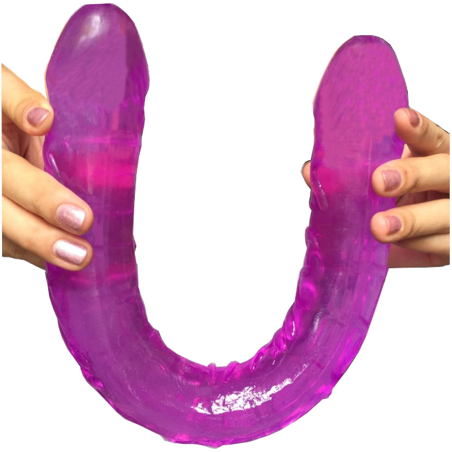 House Of Dasein 42Cm Big Thick Dildo Double Ended Dong Lesbian Couples