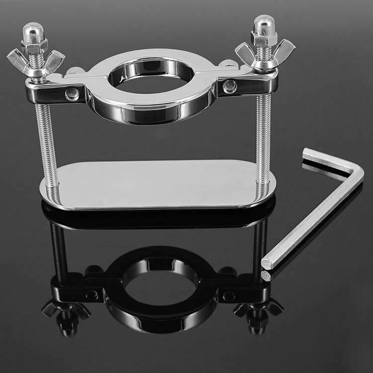 House Of Dasein Stainless Steel Heavy Cock Ring Ball Stretcher Bondage Kink Bdsm Fetish Restraints