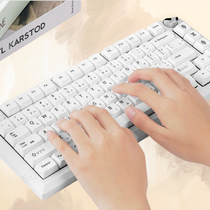 Keycap Keyboard Grey 127 English Keys Minimalist Customized Heat Sublimation