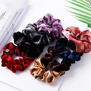 Velvet Hair Tie Ponytail Scrunchies Accessories