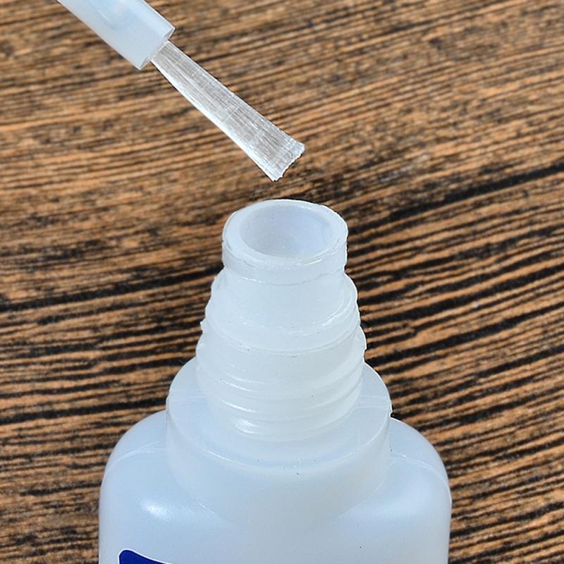 10 Gram Blue Bottle With Brush Nail Glue For Easy Application And Firm Bonding