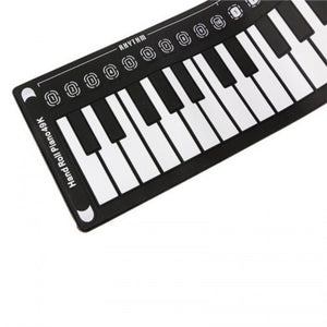 49 Key Hand Roll Electronic Piano Portable Folding Flexible Keyboard