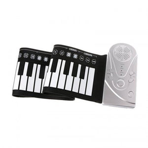 49 Key Hand Roll Electronic Piano Portable Folding Flexible Keyboard