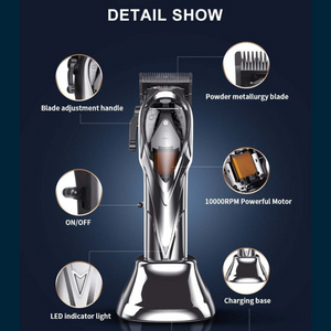 Professional Hair Clipper Rechargeable Trimmer Men Shaver Beard 
Cutter