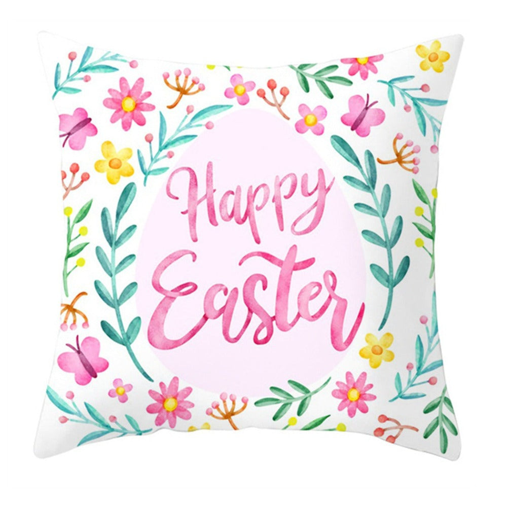 Easter Bunny Rabbit Cushion Covers Home Decor