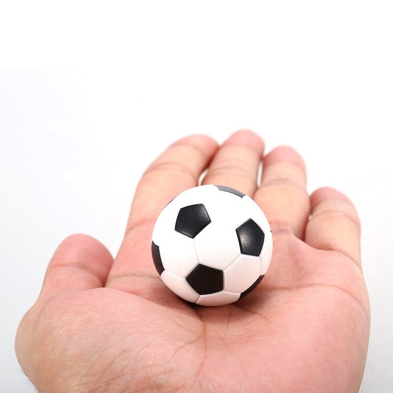 10Pcs Indoor Table Soccer Balls Replacement 32Mm Mini Footballs Foosball For Kids Adults