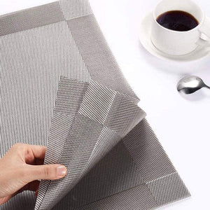 Place Mats Stylish Heat Resistant Non Slip Washable Placemats Table Protection