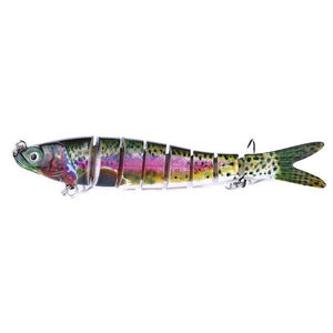 5.4 Inch 13.7Cm 27G Multi Jointed Sinking Wobblers Fishing Lures