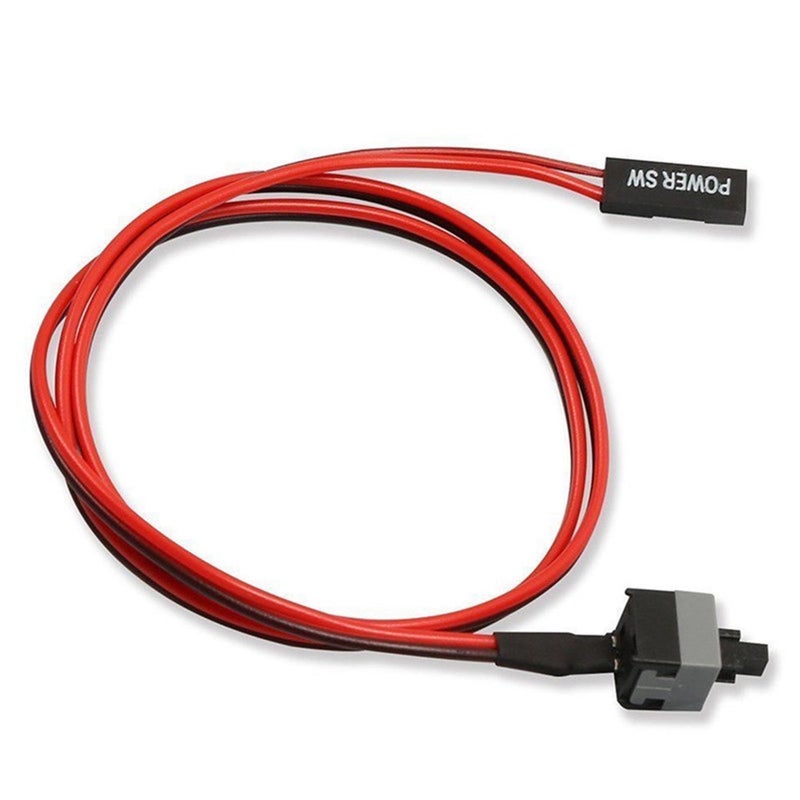 50Cm 2 Pin Sw Pc Power Cable Onoff Push Button Computer Switch Wire