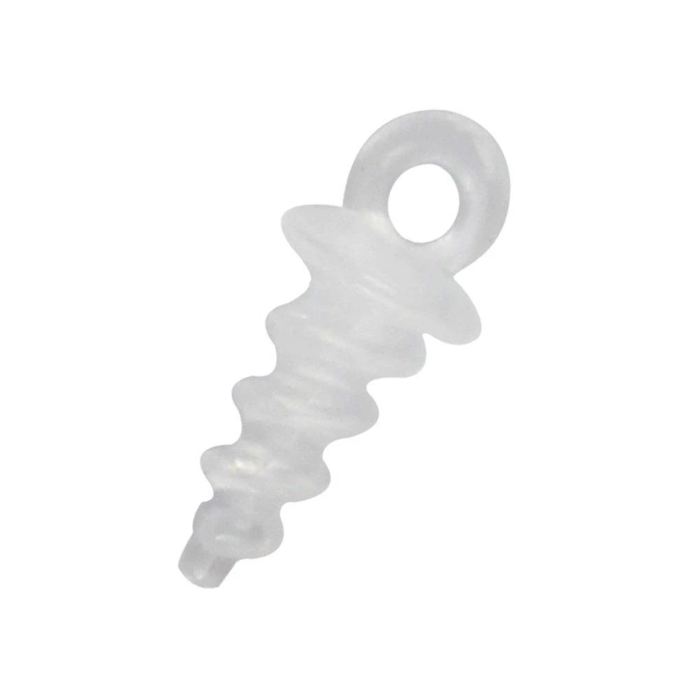 50Pcs 10Mm Boilie Screws Plastic Bait Holder White