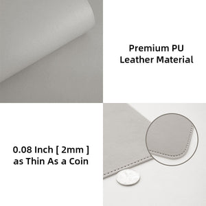 Large Size Desk Protector Mat Pu Leather Waterproof Office Accessories