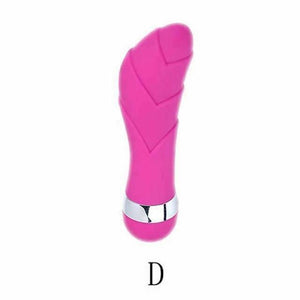 Pink Mini Bullet Vibrator Silicone G-Spot Anal Stimulation