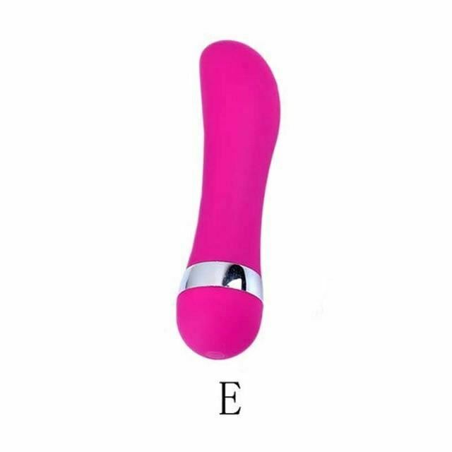 Pink Mini Bullet Vibrator Silicone G-Spot Anal Stimulation