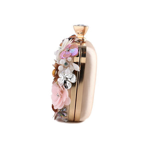 Flower Evening Clutch Bag Handbag Women's Accessories