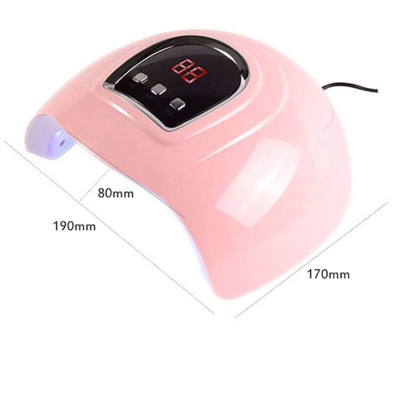 Nail Dryers Led Uv Gel Curing Light 54W Nails Lamp