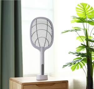 Rechargeable Electric Mosquito Zapper Insect Racquet