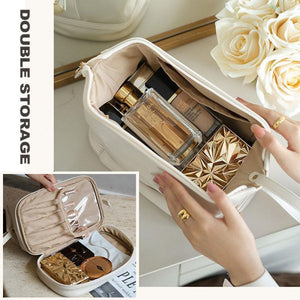 Portable Large Capacity Multifunctional Cosmetic Bag Makeup Storage