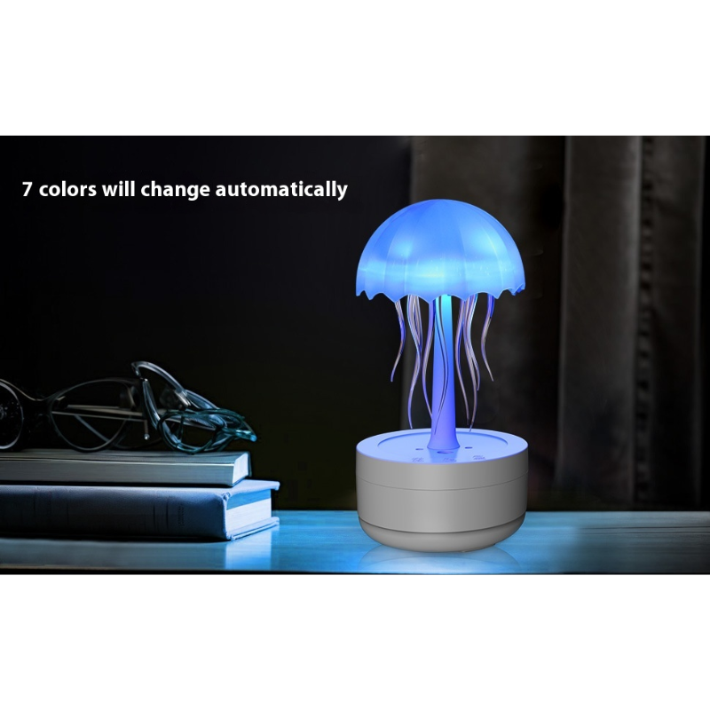 Jellyfish Humidifier Fragrance Diffuser Colourful Night Light Heavy Fog Essential Oil